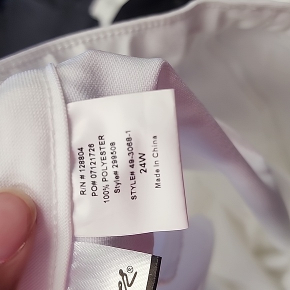 Bend Over Trousers Women's 24W Pull On Elastic Waist - Picture 5 of 6